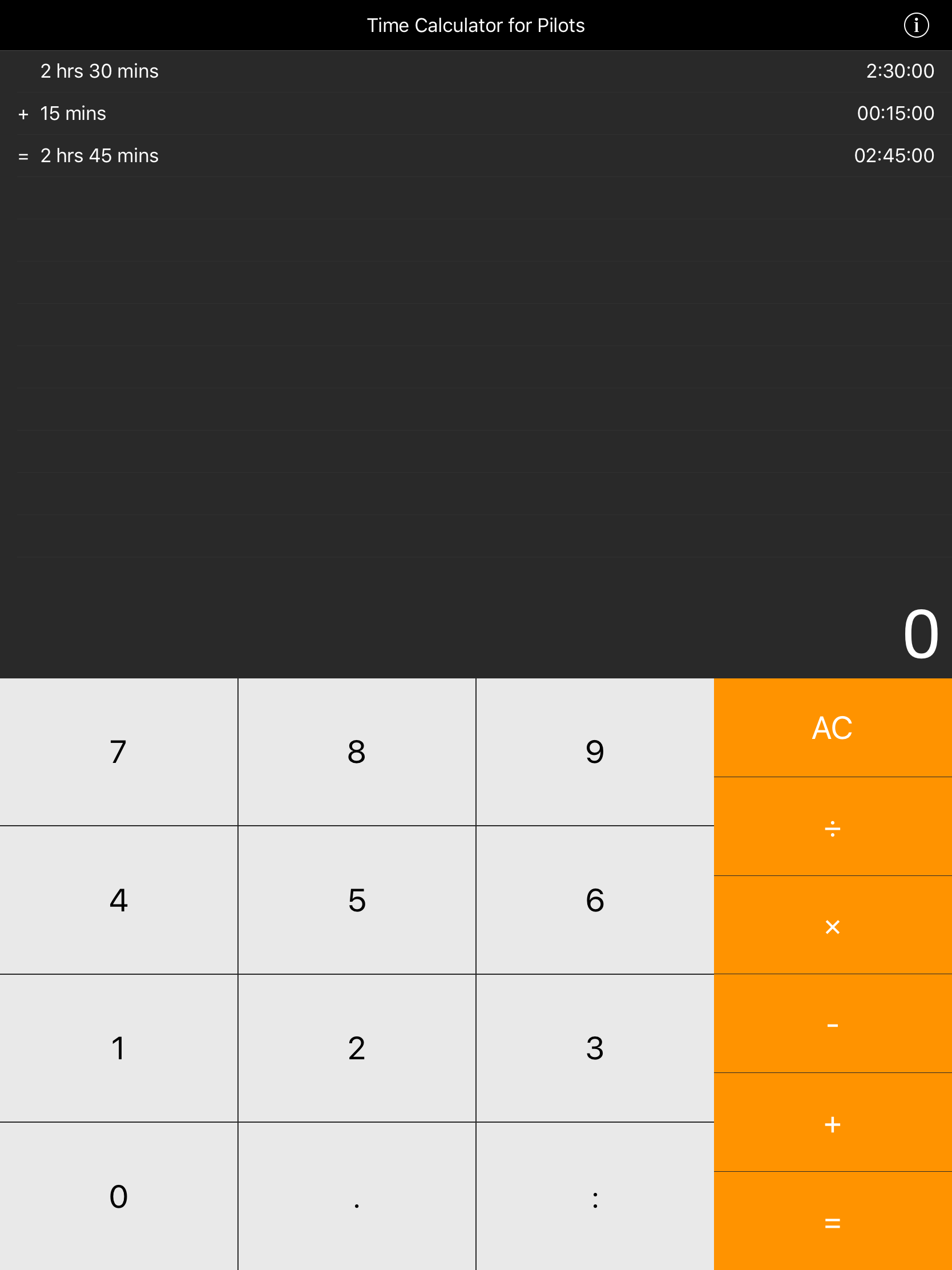 iPad addition screen